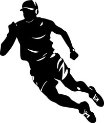 Speed Surge Running Emblem Design Endurance Elevation Sprinter Logo Vector