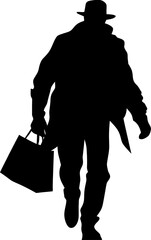 Grabbed Goods Stolen Bag Icon Design Crooks Catch Robber with Loot Vector