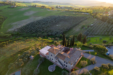 Villa in tuscany countryside