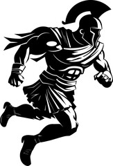 Agile Arena Assault Gladiator Sprint Emblem Rapid Runners Resolve Warrior Vector Logo