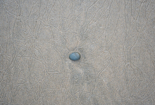 Beach Pebble Maze