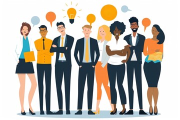 Fototapeta premium Explore the essential leadership principles that guide successful teams and organizations