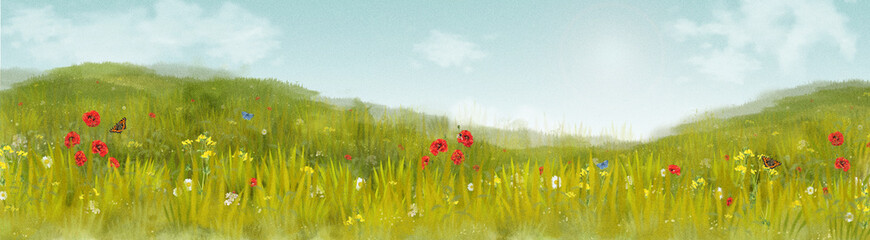 Flowering Fields