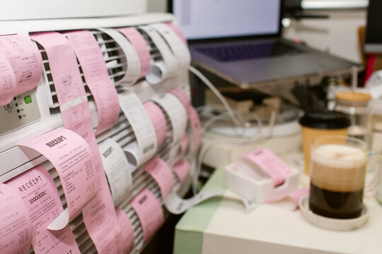 AC unit Receipts in desk