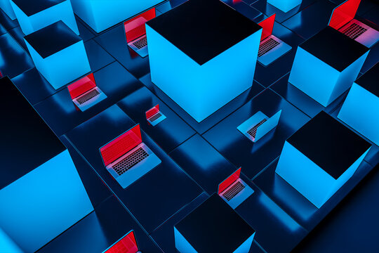 Networked Laptops and Data Servers in Digital Infrastructure