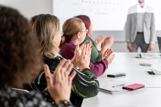 Applauses At PhD Thesis Defence 
