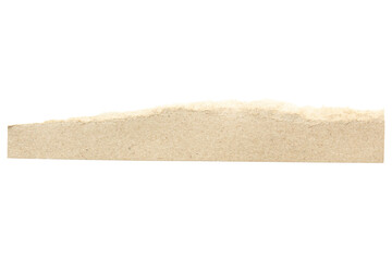 Kraft paper scrap png, transparent background