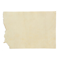 Vintage paper note png, transparent background