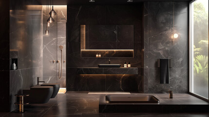 Elegant Bathroom Interior