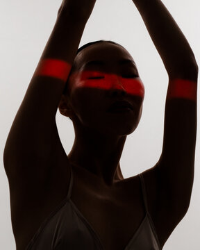 Sensual studio portrait 
