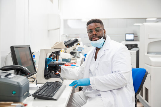 Portrait Of Scientist In Laboratory