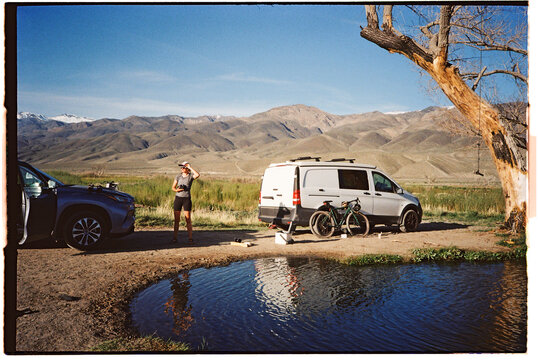 Film photo Summer outdoor recreation 