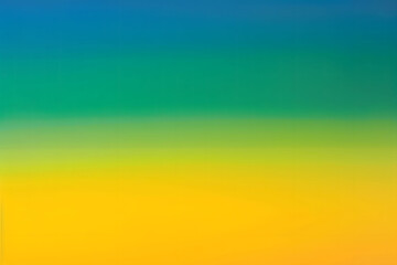 Obraz premium Blurred Smooth Abstract Gradient Background. Blue Green Orange