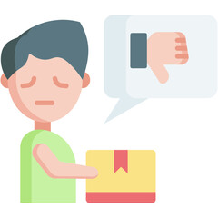 Dissatisfied Illustration