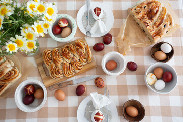 easter holidays table
