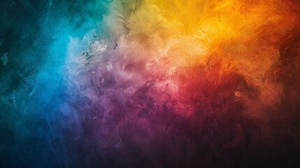 Fiery Passion: A Vibrant and Grainy Gradient Backdrop Exuding an Abstract Modern Aura - obrazy, fototapety, plakaty
