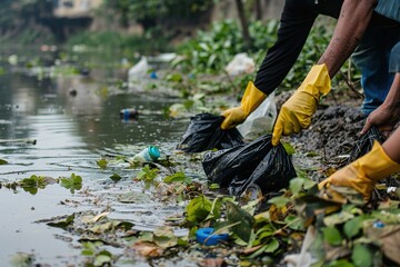 river cleaning activities