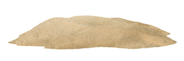 Naklejka premium Beige sand png texture sticker, summer concept, transparent background