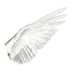 Angel wing png sticker,  transparent background