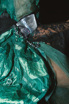 upcycling avant garde design dress