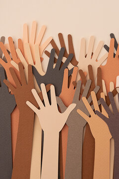 Group of hands