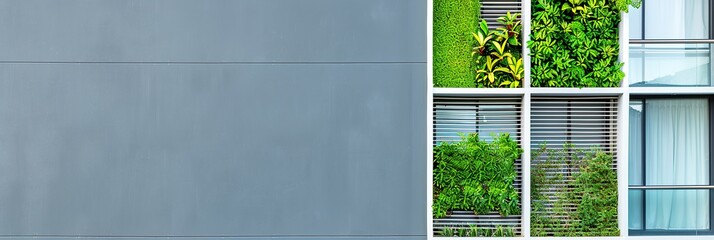 Eco-Friendly Urban Building Design with Beautiful Gardens 