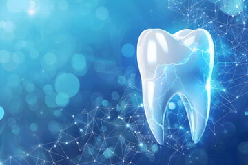 A colorful abstract background for World Oral Health Day, suitable for dental and healthcare promotion - Powered by Adobe