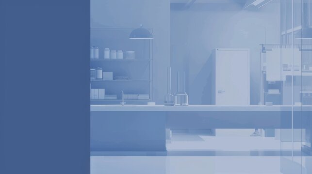 Showcases an RD meeting where biotech professionals discuss genetic modifications, the rooms sterile whites enhancing the clarity and focus necessary for precise scientific dialogue