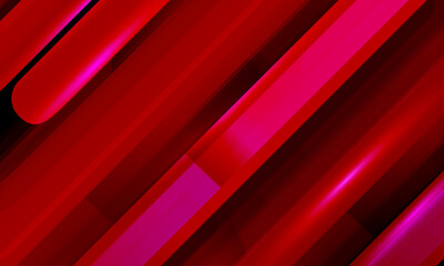 Red diagonal line geometry tech abstract background. color stripes.