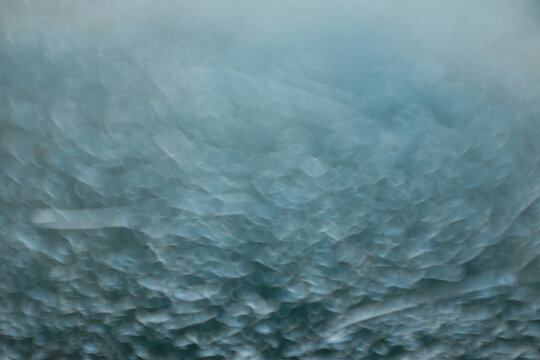 Abstract blue and white image