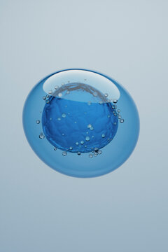 3D Render of Spherical Cell