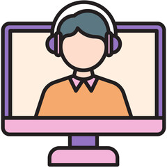 Virtual Assistants Icon