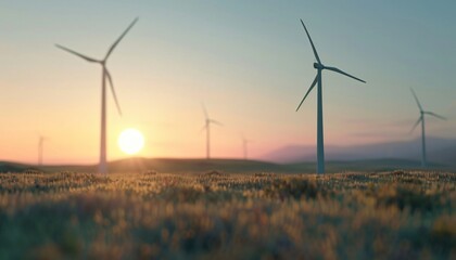 Wind turbine, renewable energy