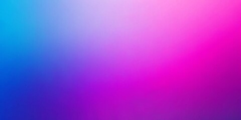 Fototapeta premium Blurred color gradient background in purple, pink, and blue colors. Grainy and colorful abstract background.