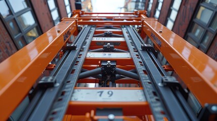 Scissor Lift for Efficient and Safe Overhead Access at Industrial Worksites