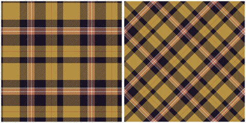 Tartan Plaid Pattern Seamless. Scottish Plaid, Template for Design Ornament. Seamless Fabric Texture. Vector Illustration