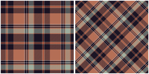 Tartan Plaid Pattern Seamless. Traditional Scottish Checkered Background. Seamless Tartan Illustration Vector Set for Scarf, Blanket, Other Modern Spring Summer Autumn Winter Holiday Fabric Print.