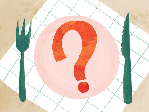 What to eat concept