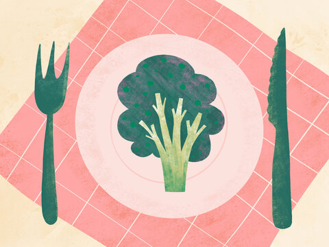 Healthy eating concept