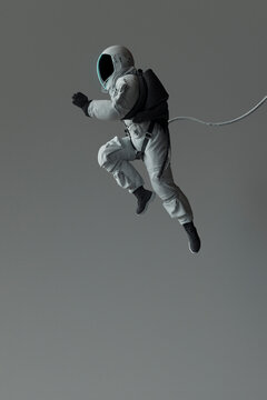 Astronaut Navigating in Zero Gravity