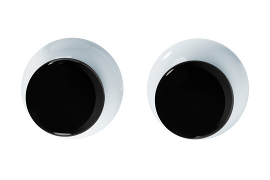 Googly eyes png sticker, transparent background