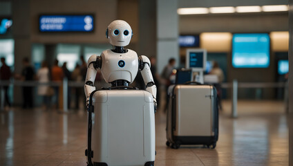 Obraz premium Futurist Robotics: Exploring Tomorrow's Machines