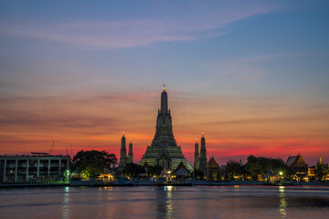 Wat Arun Ratchawararam in Thailand