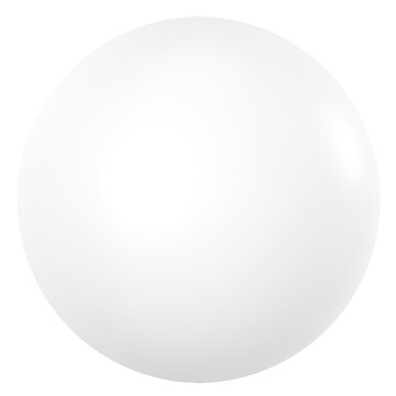 recommend clip art: 3D white sphere png geometric clipart, transparent background
