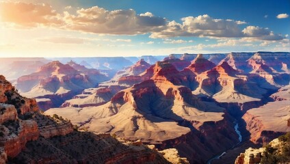 A scenic view of Grand Canyon, Arizona - perfect for wallpapers