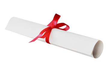 Paper scroll png sticker, transparent background