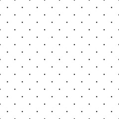 Seamless pattern with black dots in honeycomb order on geometric background.