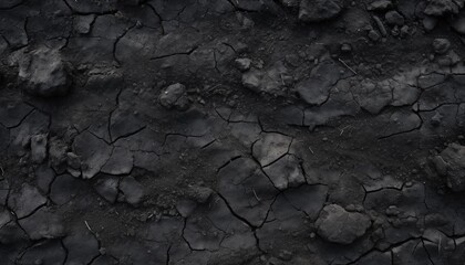 black sand ground soil - obrazy, fototapety, plakaty