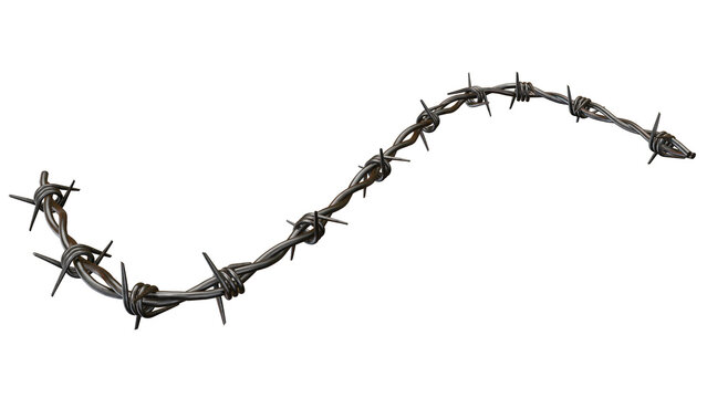 barbed wire