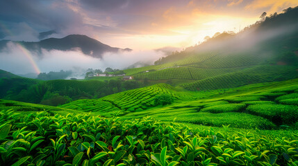 tea plantations in Malaysia